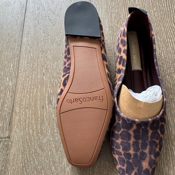 Franco Sarto Vana Leopard Print Women's ballet flats - Picture 4 of 7